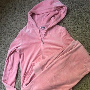 Juicy Couture Hoodie and Pants - M - Pink
